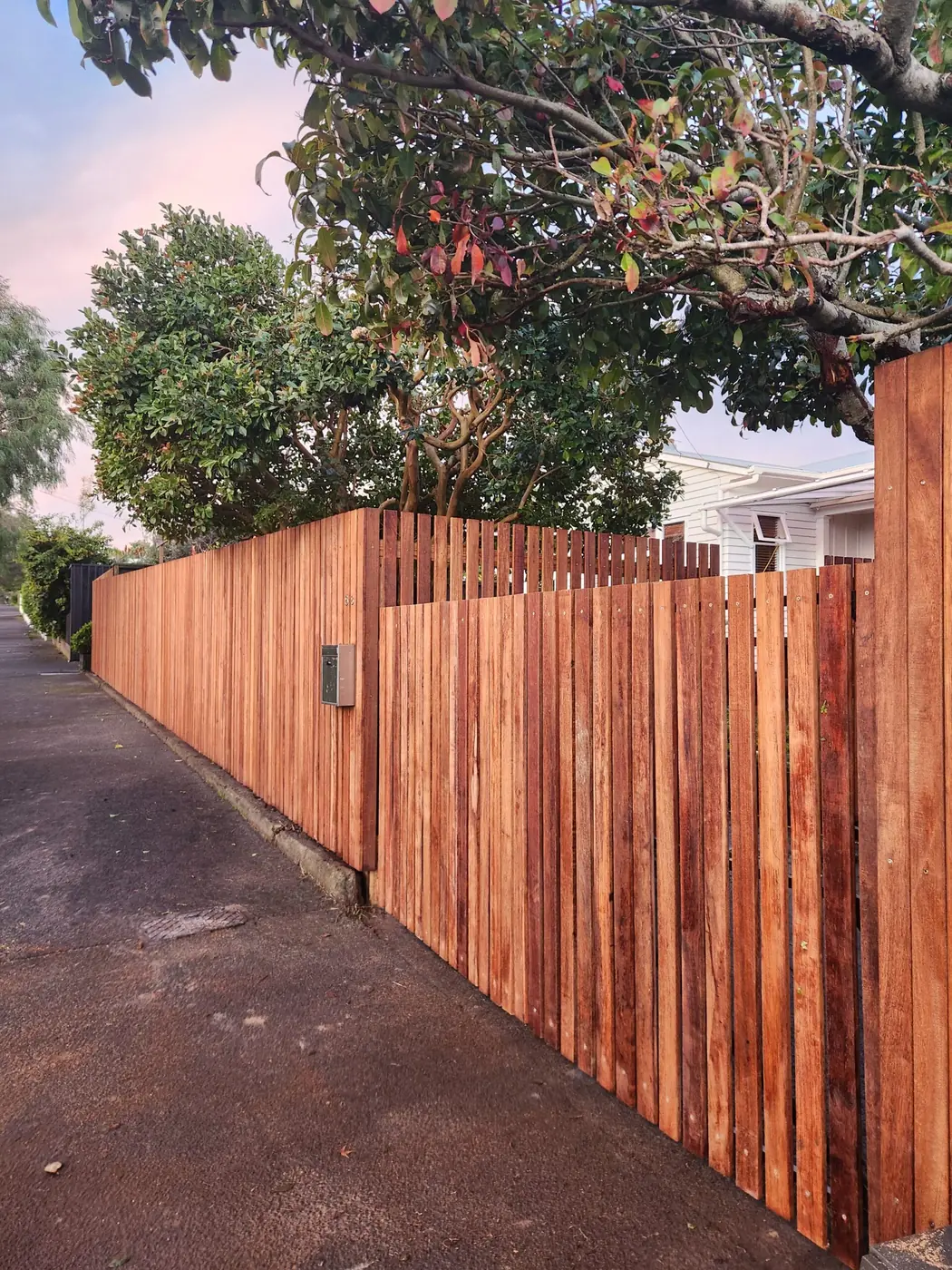 Fencing work by Pristine Exteriors in West Auckland