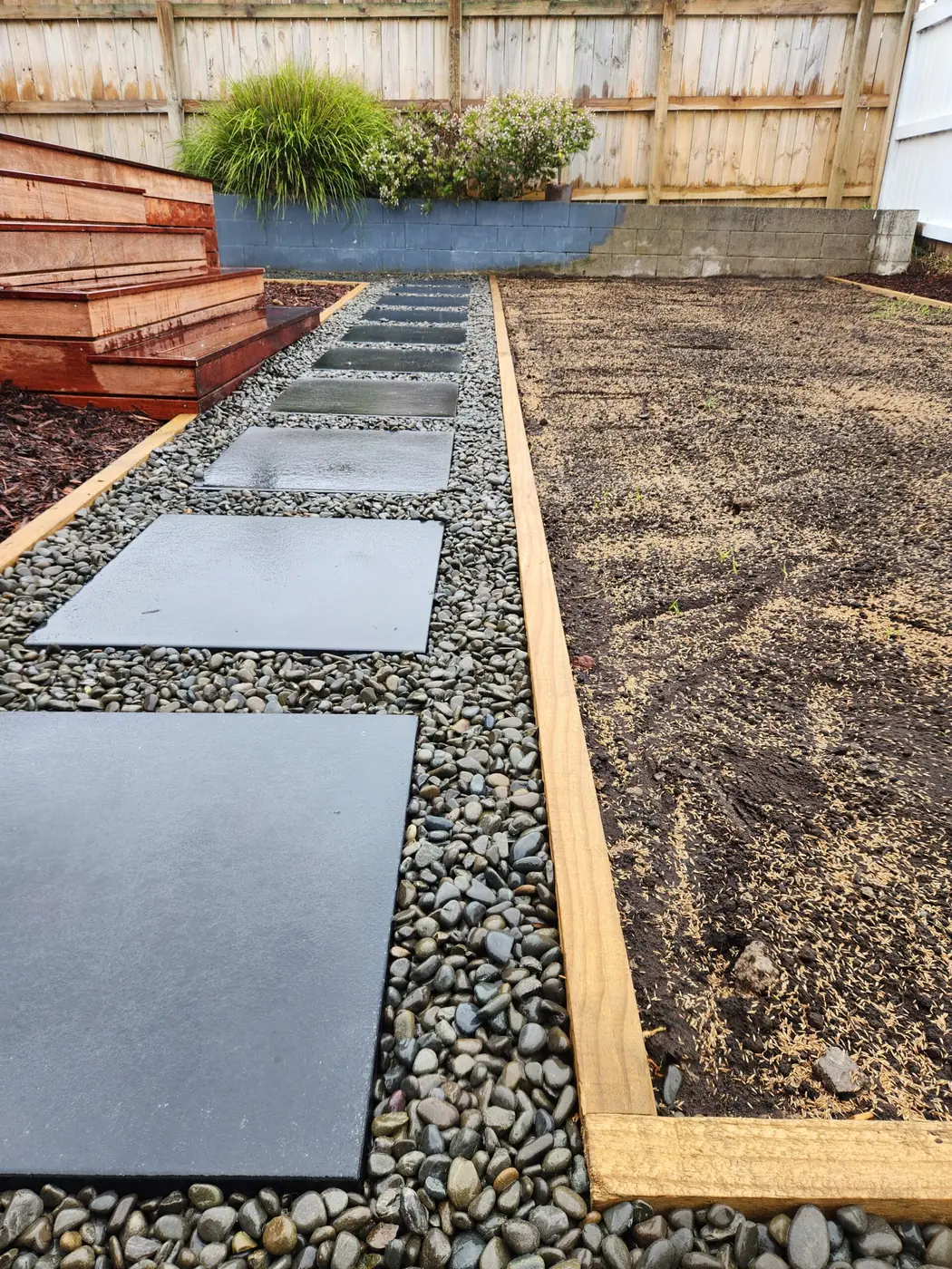 Paving work by Pristine Exteriors in West Auckland